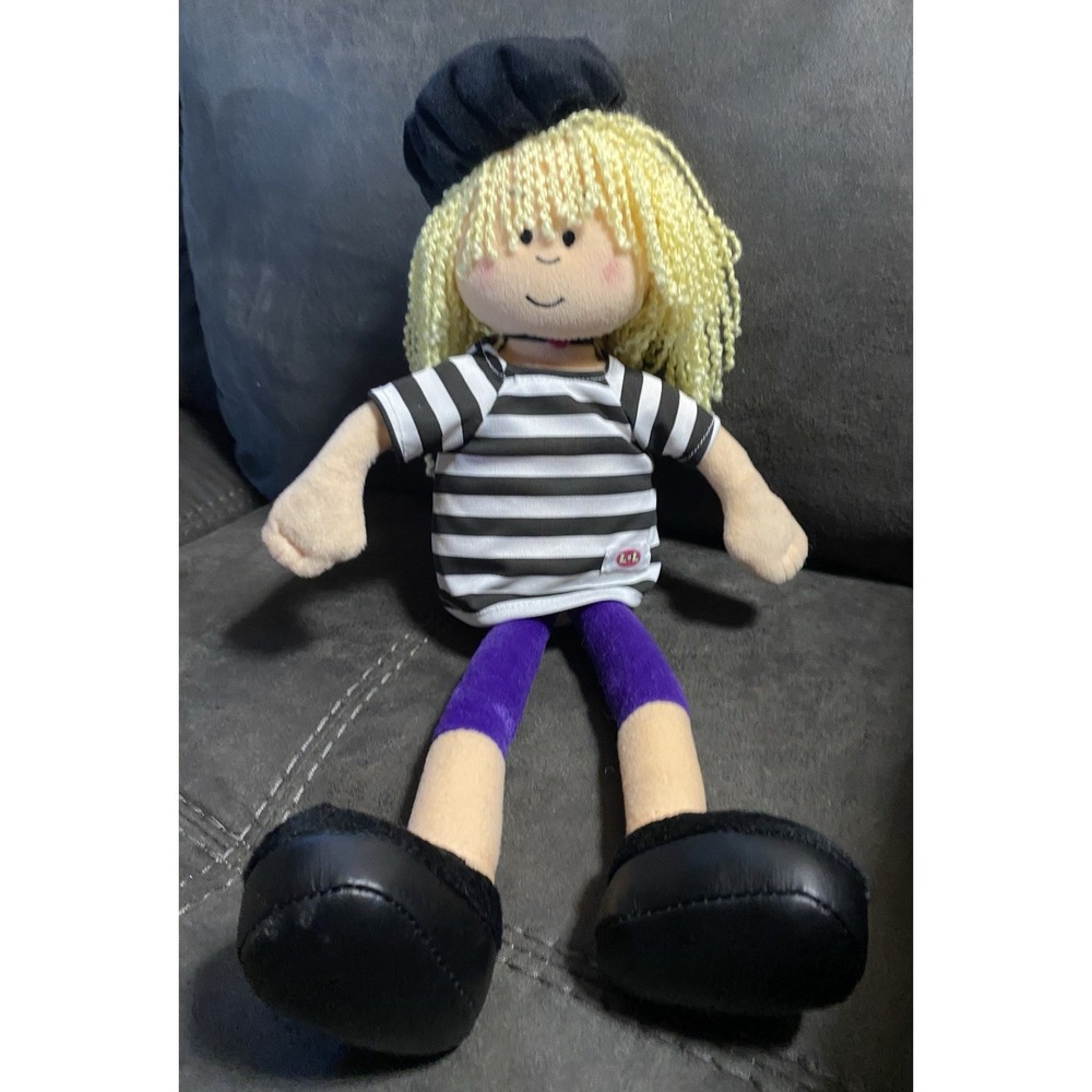Language Littles Plush Doll Jolie 18" French Speaking Talking 1999 Works